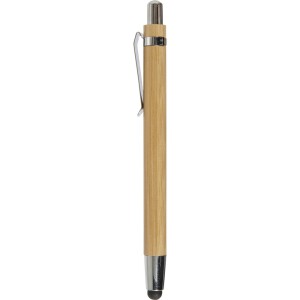 Bambusowy długopis, touch pen brązowy