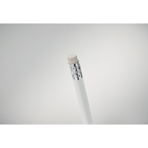 Naturalny ołówek z gumką Bialy MO2248-06 (1)