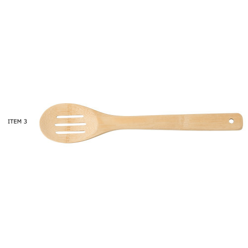 Zestaw bambusowych akcesoriów kuchennych, 5 el. Brązowy V8827-16 (5)