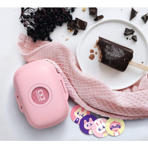 Lunchbox dziecięcy Gram MONBENTO, Pink Blush Pink Blush B316010029 (3)