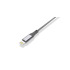 Nylonowy kabel do transferu danych LK30 Lightning Quick Charge 3.0 szary EG 818507 (4) thumbnail