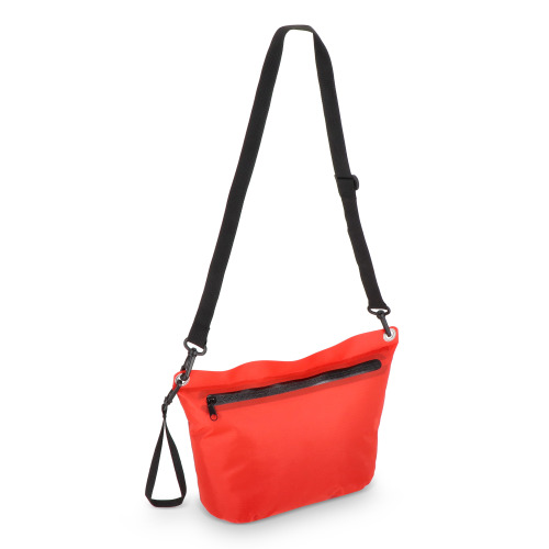 Wodoodporna torba na ramię z ripstopu 33 x 23 x 13 cm Czerwony LT95344-N0021 