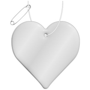 RFX™ reflective odblaskowa zawieszka z TPU, serce