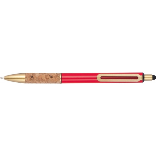 Długopis metalowy touch pen CAPRI Czerwony 369005 (2)