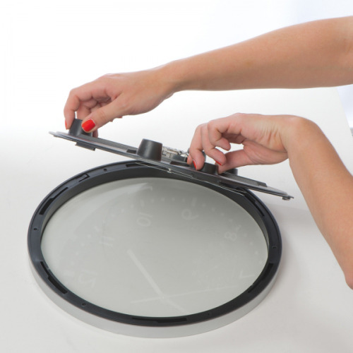 Zegar ścienny CrisMa LUIZA Czarny 4345003 (7)