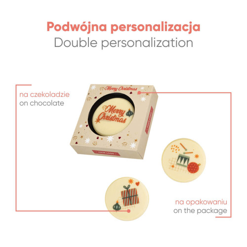 Pralina Z Nadrukiem Choco Circle Wielokolorowy S0413/XM (2)