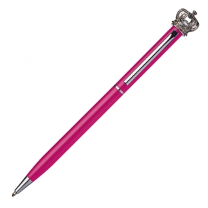 Długopis metalowy KINGS PARK różowy