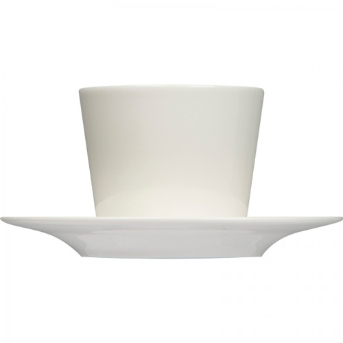 Filiżanka ceramiczna ze spodkiem 175 ml LYNN Biały 8366206 (5)
