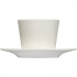 Filiżanka ceramiczna ze spodkiem 175 ml LYNN Biały 8366206 (5) thumbnail