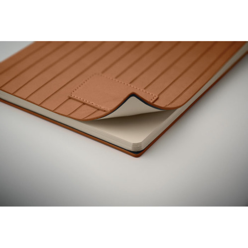 Notatnik A5 z dymionego PU Brazowy MO2663-01 (6)