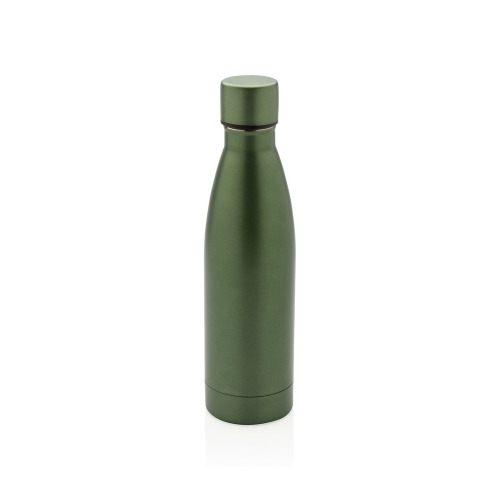 Butelka termiczna 500 ml, stal nierdzewna z recyklingu Zielony P433.277 