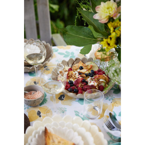 EDEN OBRUS WOSKOWANY, Ż&Oacute;ŁTY Żółty 5018485- (2)