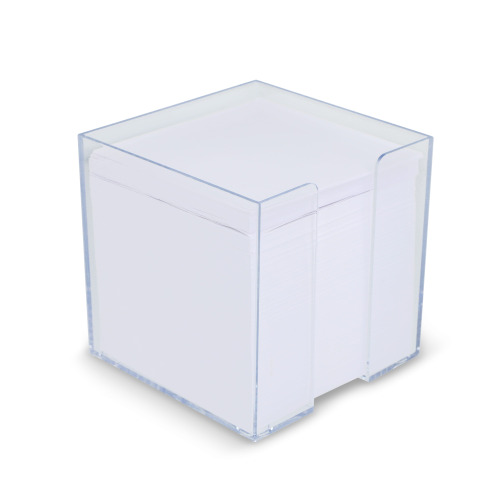 Blok 10x10x10cm w pudełku kostkowym Transparentny LT91763-N0004 