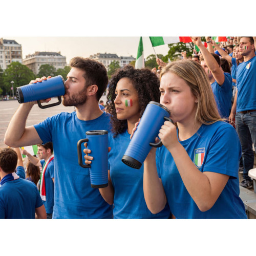 Dwuścienny kubek Howler 700 ml Niebieski MO2995-37 (5)