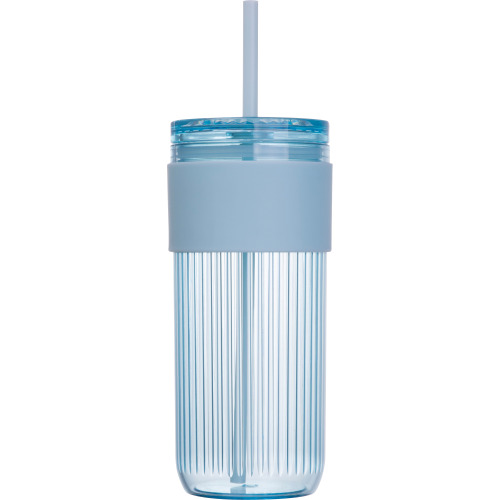 Kubek ze słomką 660 ml SOLEDAD Jasnoniebieski 8552924 (2)