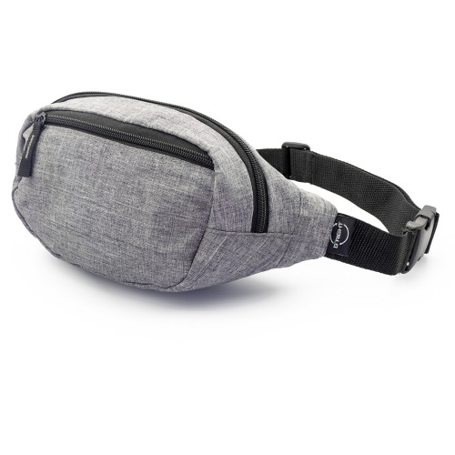 Saszetka zapinana w pasie RPET B'RIGHT | Kian Szary V0852-19 (3)