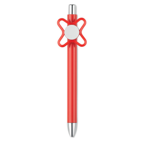 Długopis ze spinnerem czerwony MO9344-05 