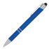 Długopis plastikowy touch pen z podświetlanym logo WORLD niebieski 089204 (2) thumbnail