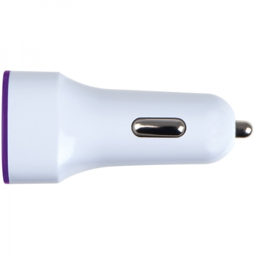 Ładowarka samochodowa USB FRUIT fioletowy 092812 (4)