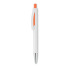 Przyciskany długopis w białej pomarańczowy MO8814-10 (2) thumbnail