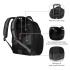 SYNERGY 16` computer backpack Szary W600635 (8) thumbnail