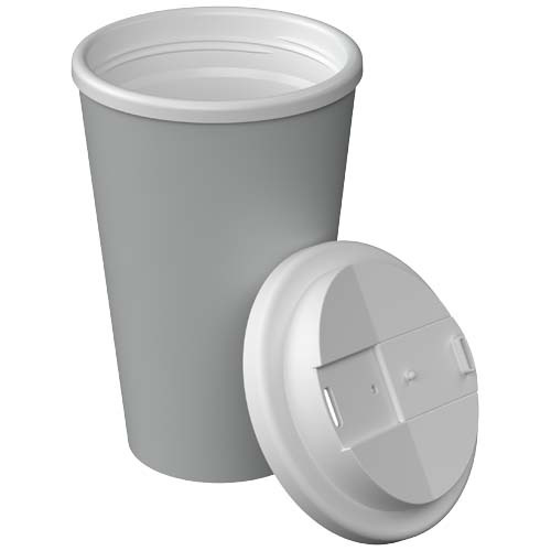 Kubek termiczny Americano® Infiniti o pojemności 350 ml z pokrywką zapobiegającą rozlewaniu się napoju Kamienny szary 21090580 (3)