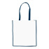 Torba non-woven 75g/m² Biały / ciemnoniebieski LT91479-N0110 (2) thumbnail