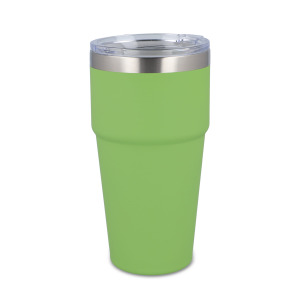 T-ceramiczny kubek do samochodu o miękkim dotyku 500ml Jasnozielony