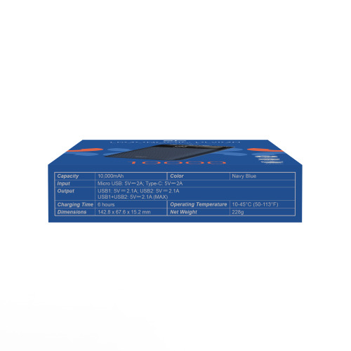 POWER BANK SILICON POWER GP28 10000 mAh Biały EG829306 (5)