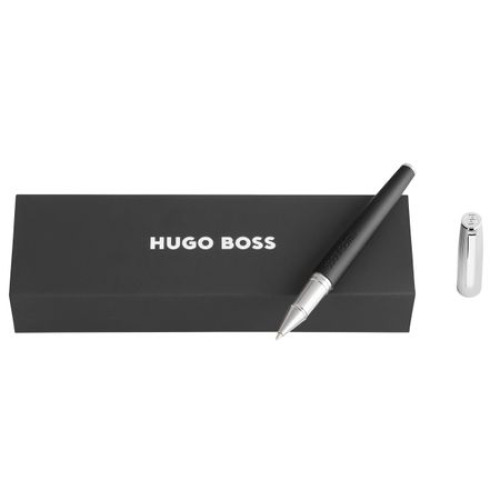 Pióro kulkowe Illusion Arcade Black & Chrome Srebrny HSV5695B (7)