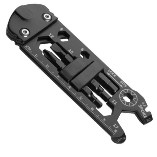 Zestaw narzędzi rowerowych INARI Schwarzwolf Czarny F5202000AJ303 (1)