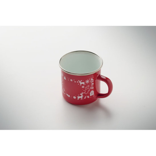 Świąteczny kubek 300ml Czerwony CX1595-05 (2)