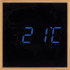 Zegar biurkowy CHARLESTON Beżowy 246213 (2) thumbnail