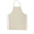 Bawełniany fartuch kuchenny Beżowy V7916-20 (1) thumbnail