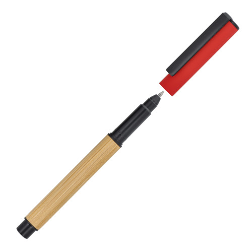 Długopis kulkowy bambusowy Ciemnoczerwony LT81152-N0020 