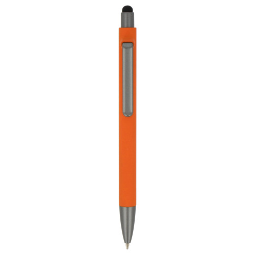 Pióro kulkowe Madeira z rysikiem R-ABS Pomarańczowy LT87851-N0026 (3)