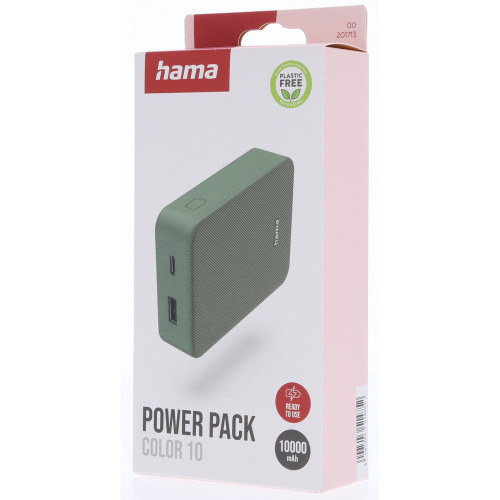 Power bank 10000 mAh Hama Power Pack Zielony VH023-06 (10)