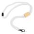 Paracord R-PET lanyard Biały LT95306-N0001 (2) thumbnail