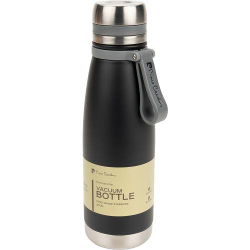 Butelka termiczna 650 ml Pierre Cardin Czarny B9000501IP303 