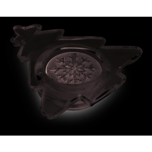 3 szklane świeczniki Srebrny mat CX1342-16 (2)