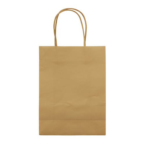 Mała Torba Papierowa Eco 120g/m² Jasnobrązowy LT91716-N0052 (1)