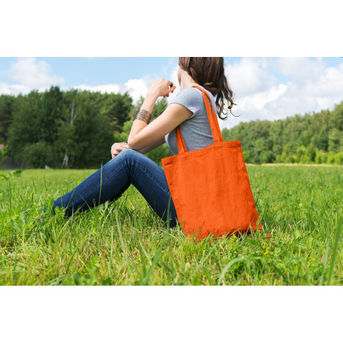 Torba bawełniana na zakupy | Hall Pomarańczowy V8481-07 (1)