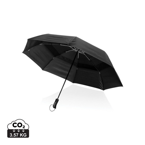 Parasol sztormowy 27" Swiss Peak AWARE™ RPET Czarny P850.331 