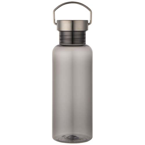 Thor - bidon na wodę wykonany z recyklingowanego tworzywa RPET certyfikowanego standardem RCS, pojemność 600 ml  Czarny 10095890 (2)