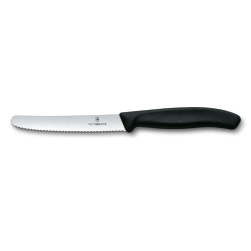 Składany nóż do warzyw i owoców Swiss Classic Victorinox Czarny 6783303 