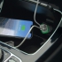 Ładowarka samochodowa USB FRUIT zielony 092809 (5) thumbnail
