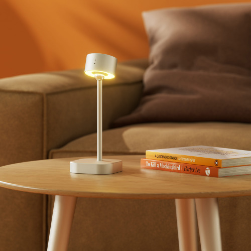 Inteligentna lampa stołowa Xoopar Mojiu ze sterowaniem głosowym Jasnoszary LT41318-N0062 (6)