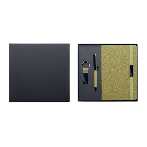 3-częściowy zestaw upominkowy Zielony MO2633-09 (2)