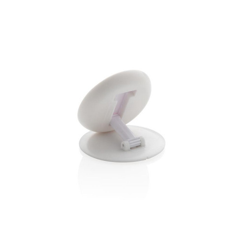 Stojak do telefonu Stick 'n Hold, uchwyt, organizer do kabli Biały P324.773 (1)