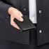 Składany portfel na karty Double B Saffiano Black Czarny HLE526A (5) thumbnail